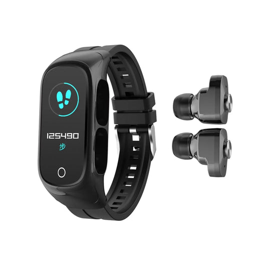 2-in-1 Smartwatch & Earbuds Fitness True Wireless Combo
