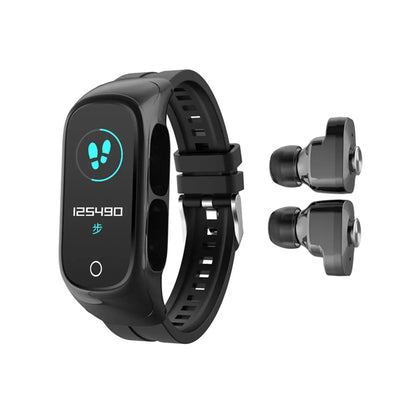 2-in-1 Smartwatch & Earbuds Fitness True Wireless Combo